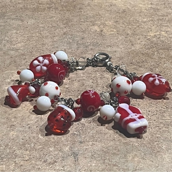 Estate Jewelry - Faux, Costume, Estate Jewelry, Christmas Bracelet